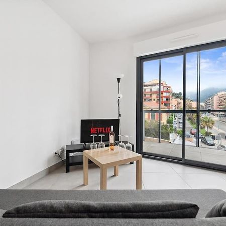 Le Cap Riviera - Centre- Parking Prive - Climatisation Apartman Menton Kültér fotó