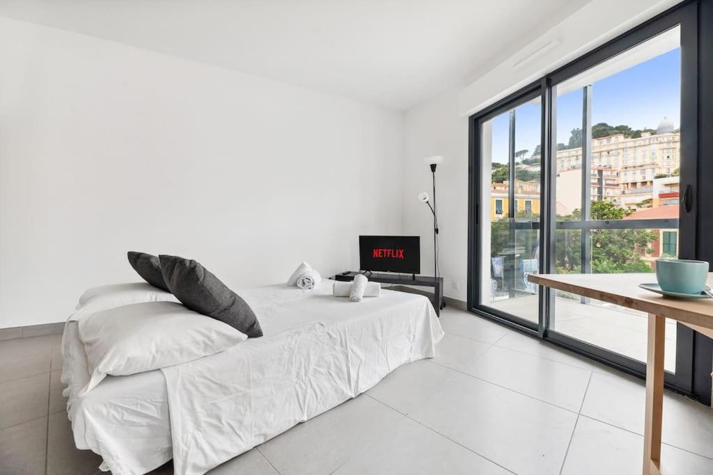 Le Cap Riviera - Centre- Parking Prive - Climatisation Apartman Menton Kültér fotó