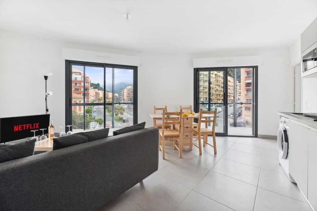 Le Cap Riviera - Centre- Parking Prive - Climatisation Apartman Menton Kültér fotó